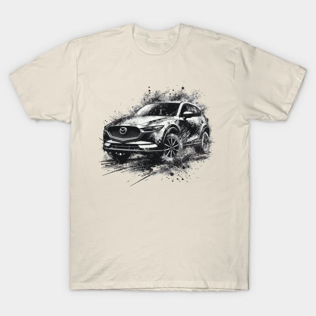 Mazda CX-5 T-Shirt by Vehicles-Art